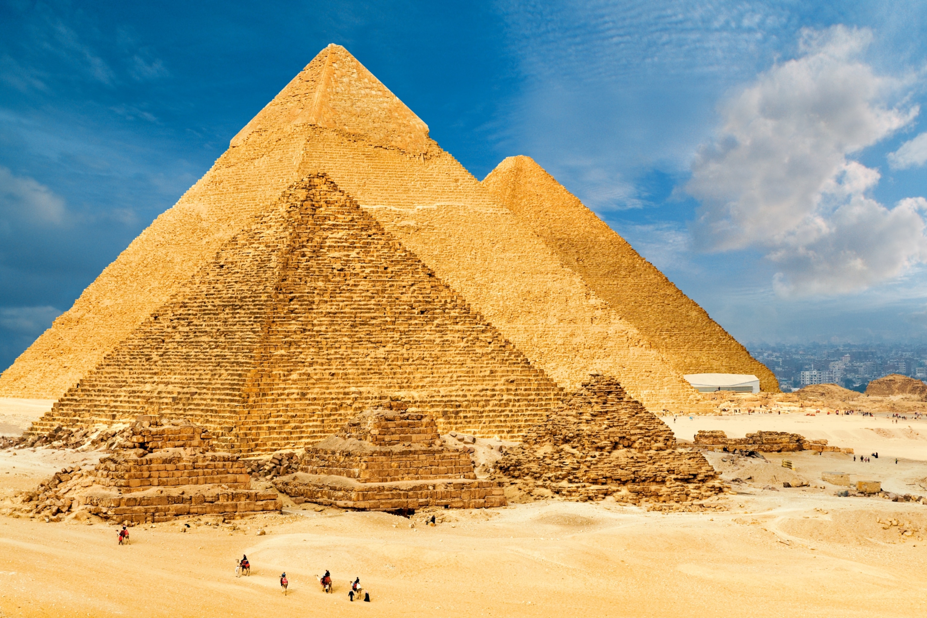 Image for Exploring the Ancient Giza Pyramid Complex in Egypt