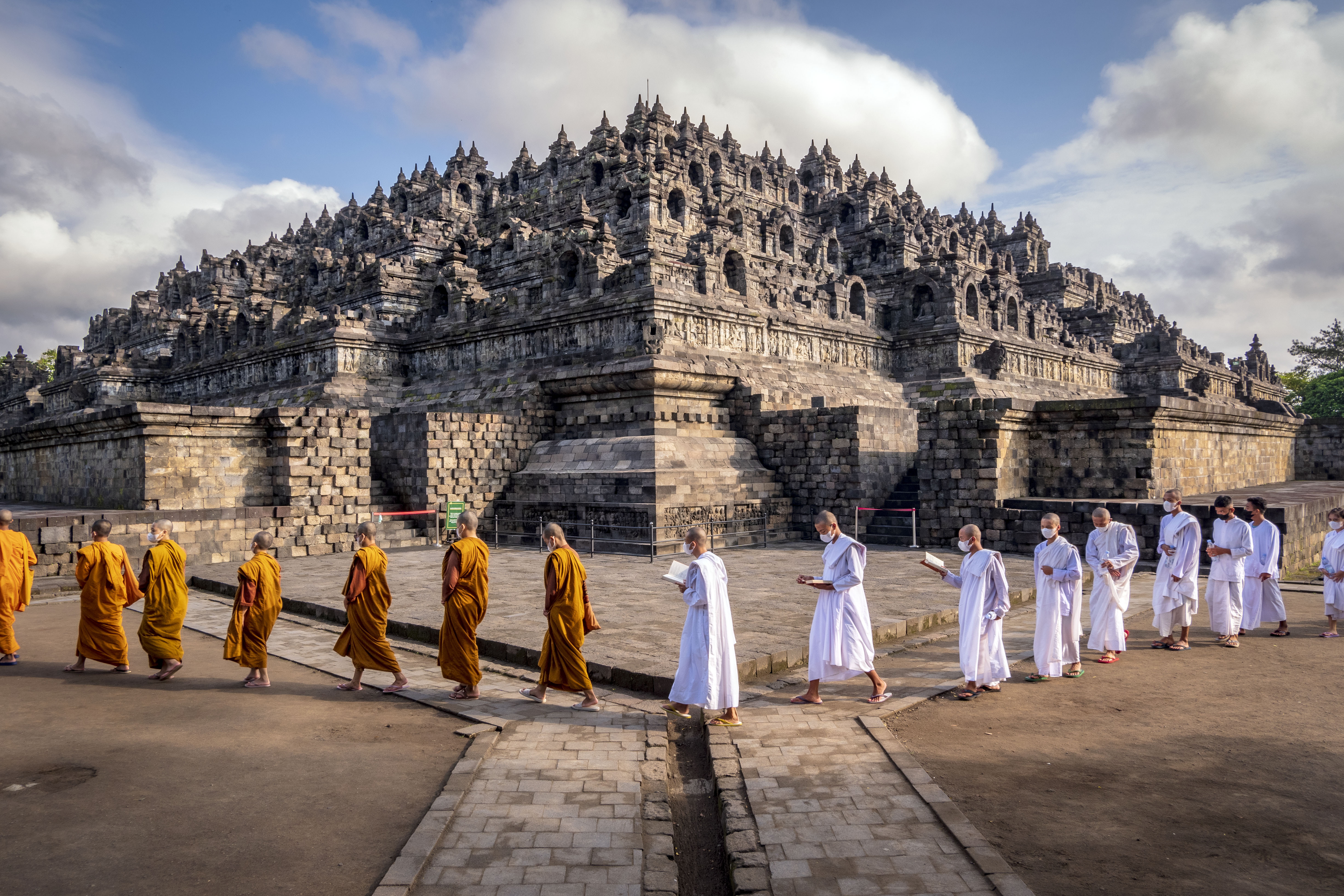 Image for The Majestic Borobudur: A Jewel of Buddhist Architecture in Indonesia