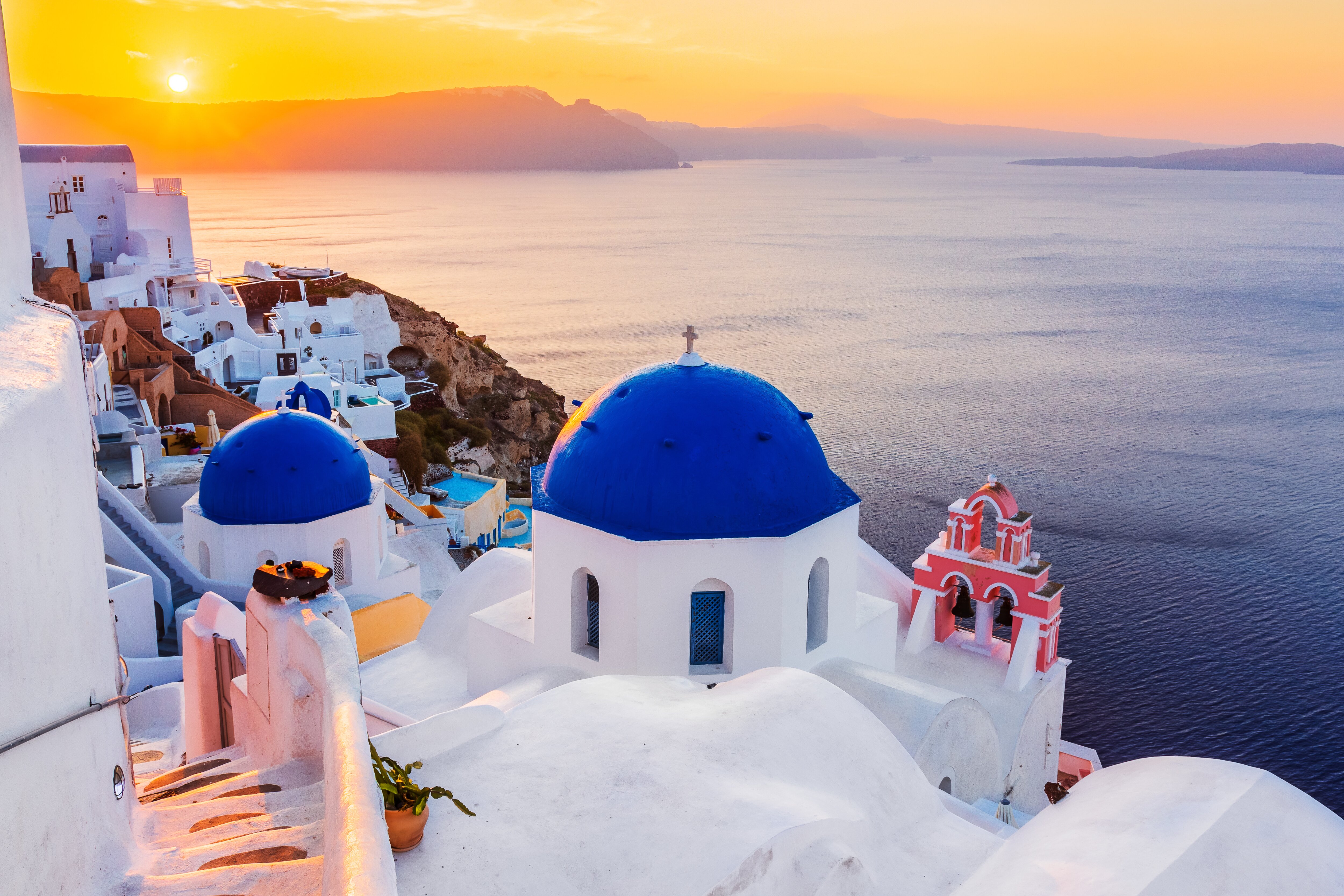 Image for Santorini: A Greek Gem in the Aegean
